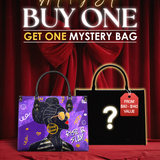 "Sanaa" Purple Crayon Leather Handbag Deal