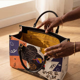 "Sanaa" Salt Pop Leather Handbag - BRAVE ONES DEAL