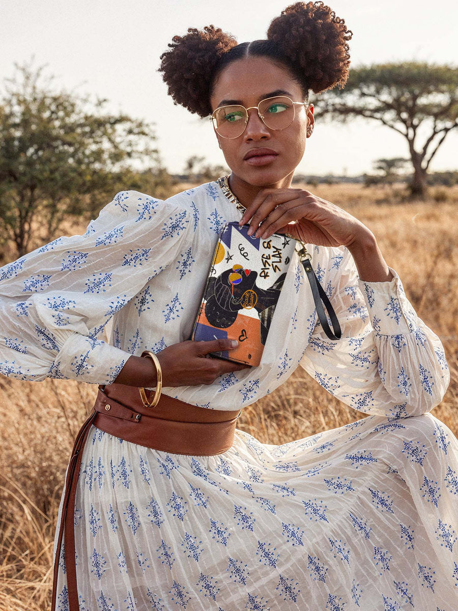 "Sanaa" Salt Pop Wallet