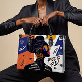 "Sanaa" Rise & Slay White Leather Handbag Deal