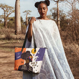 "Sanaa" Salt Pop Leather Tote Bag BTS DEAL