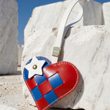 "Since 1776" Woven Heart Charm