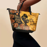 "Siyanda" Leather Tote Bag - BRAVE ONES DEAL