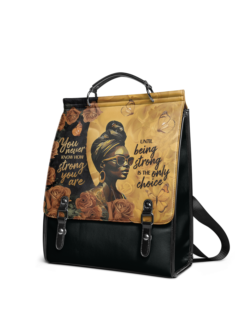 "Siyanda" Leather Backpack