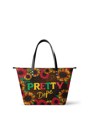 "Solya" Leather Tote Bag