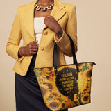 "Sunaya" Leather Tote Bag