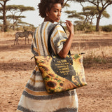 "Sunaya" Leather Tote Bag