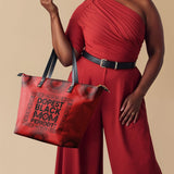"Tajimom" Leather Tote Bag - BRAVE ONES DEAL