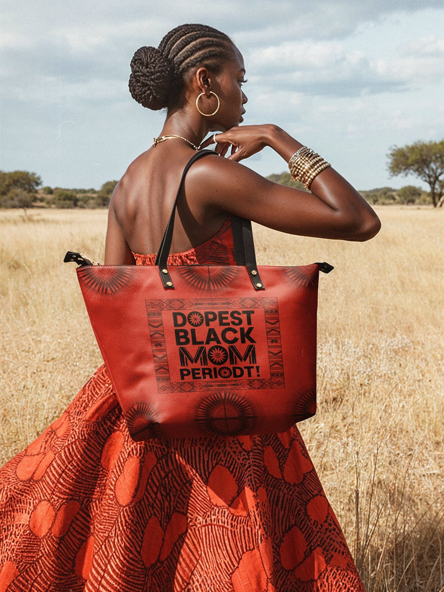 "Tajimom" Leather Tote Bag - DD DEAL