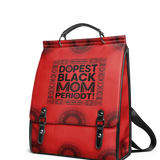 "Tajimom" Leather Backpack