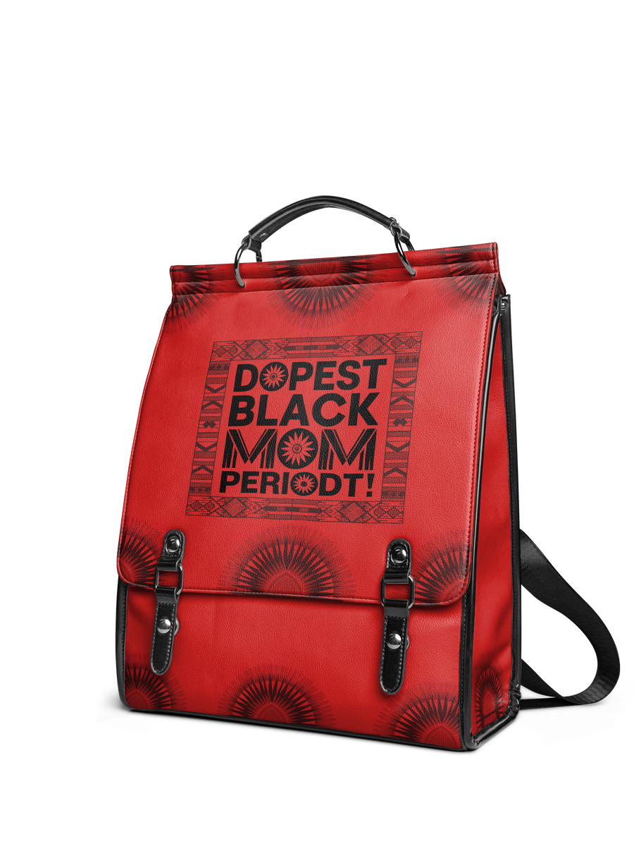 "Tajimom" Leather Backpack