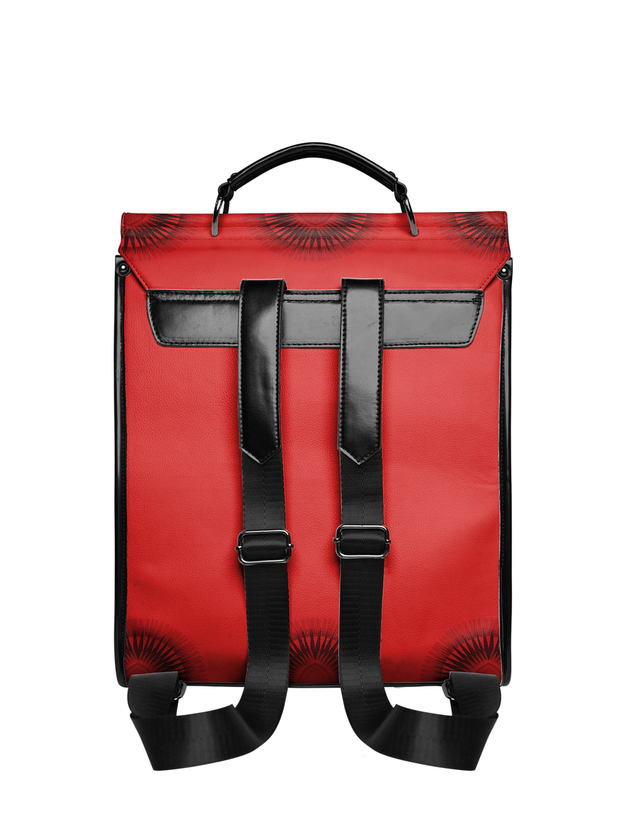 "Tajimom" Leather Backpack