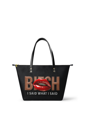 "Teyana" Leather Tote Bag