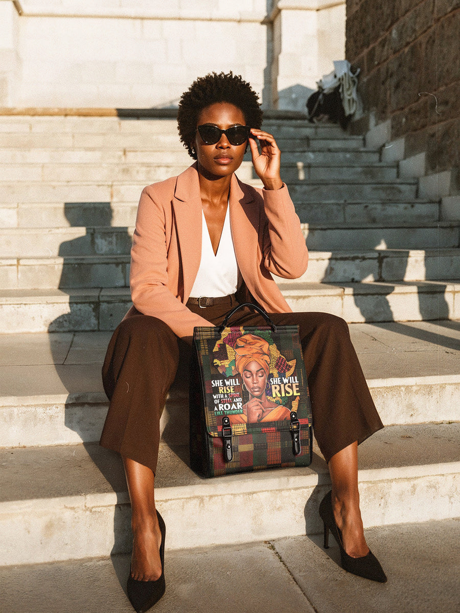 "Thundara" Leather Backpack