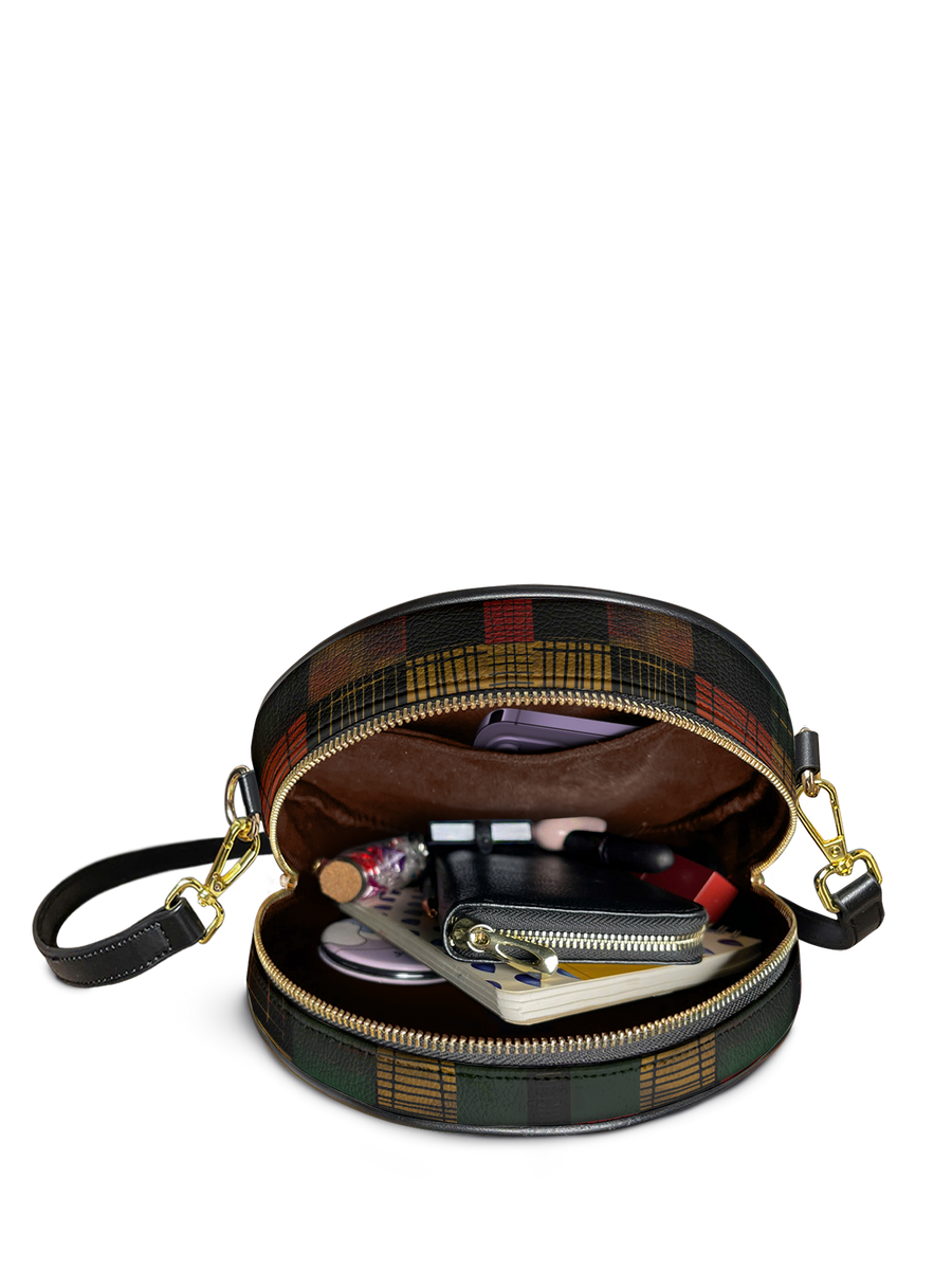 "Thundara" Circle Crossbody Bag