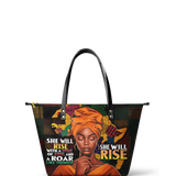 "Thundara" Leather Tote Bag