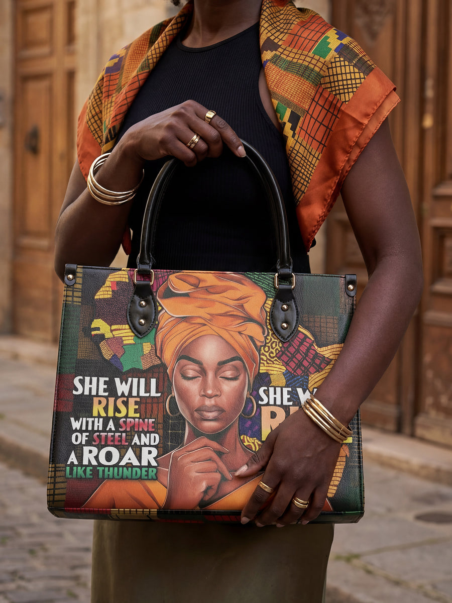 "Thundara" Leather Handbag