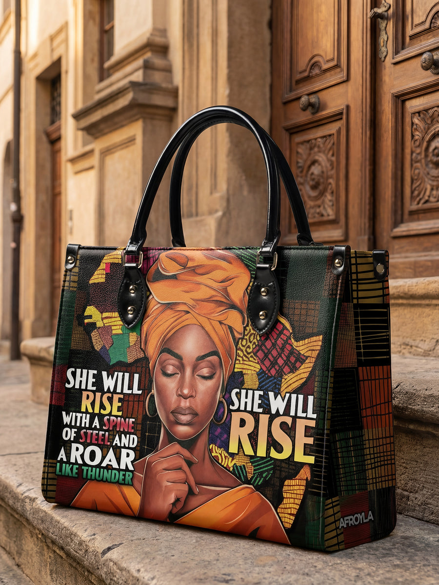 "Thundara" Leather Handbag