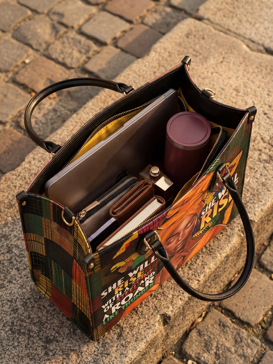 "Thundara" Leather Handbag