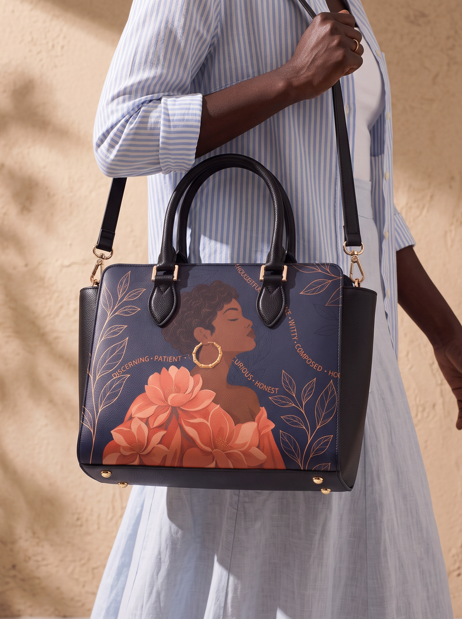 "Waridi" Nembo Leather Handbag