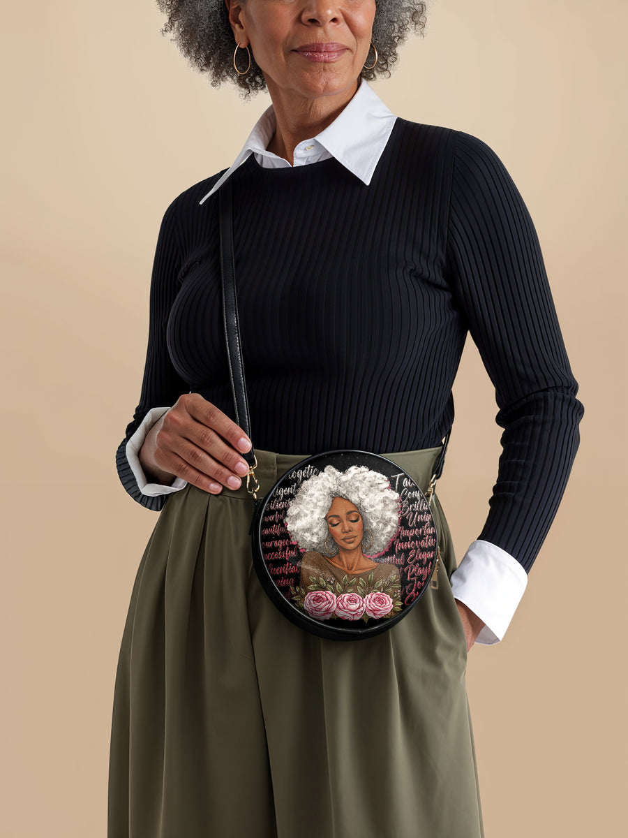 "Zalina" Circle Crossbody Bag