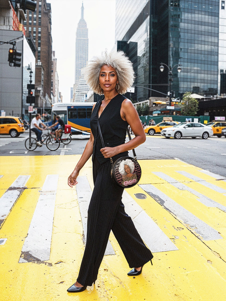 "Zalina" Circle Crossbody Bag