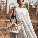 "Zanira" Leather Tote Bag - BRAVE ONES DEAL