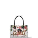 "Zanira" Small Leather Handbag