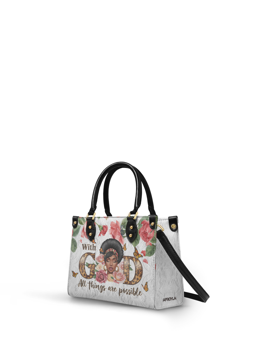 "Zanira" Small Leather Handbag
