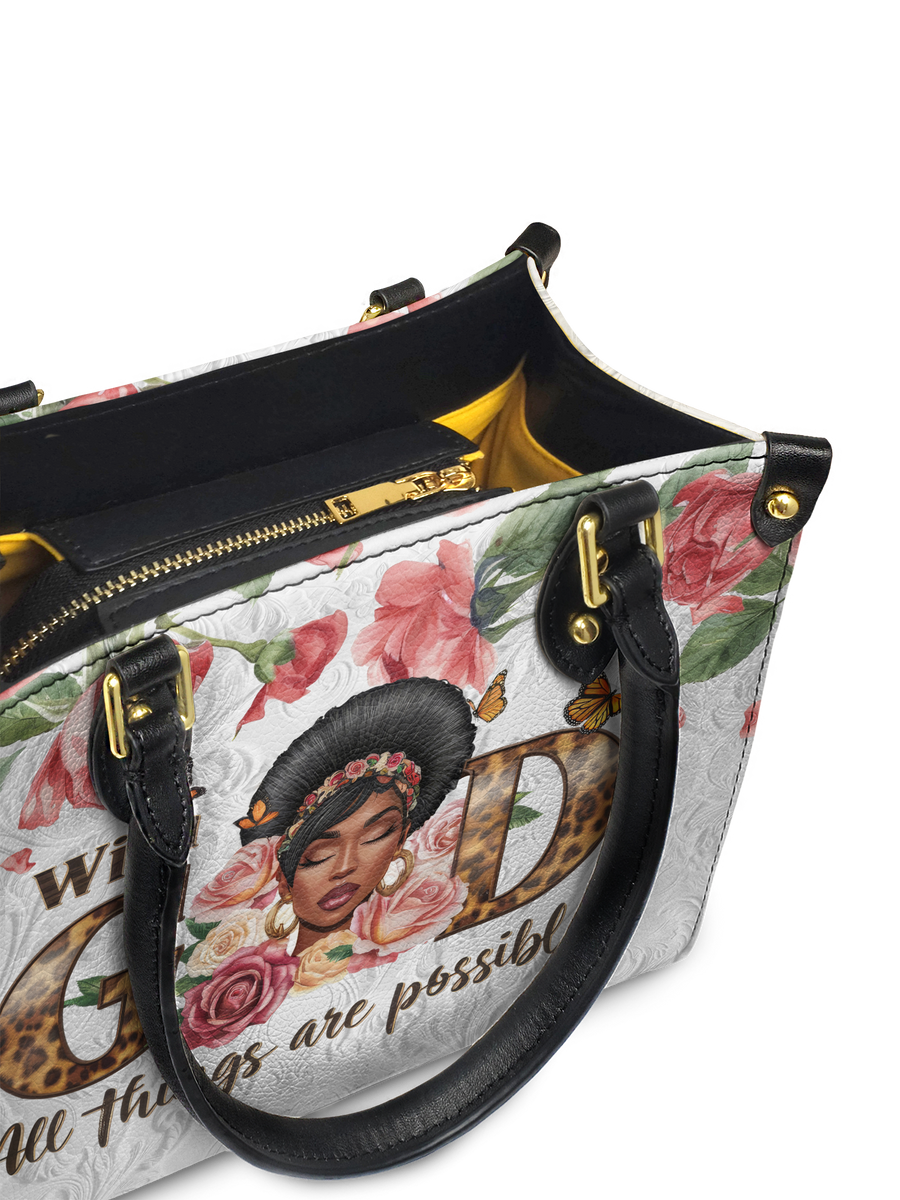 "Zanira" Small Leather Handbag