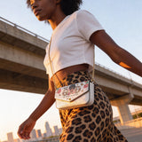 "Zanira" Envelope Chain Crossbody Bag