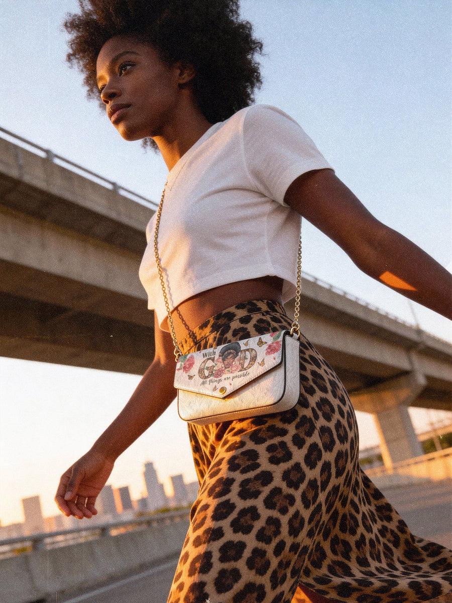 "Zanira" Envelope Chain Crossbody Bag - DD DEAL