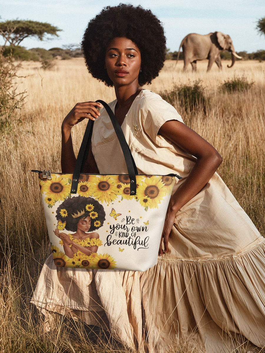 "Zuriya" Leather Tote Bag - DD DEAL