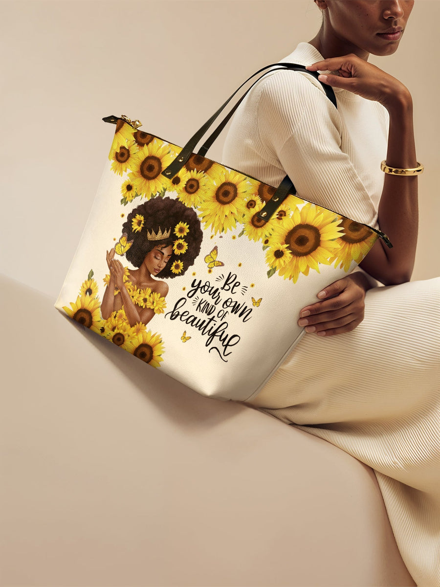 "Zuriya" Leather Tote Bag Matching Set - DD DEAL