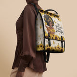"Zuriya" Leather Backpack