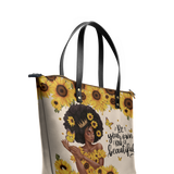 "Zuriya" Leather Tote Bag - BRAVE ONES DEAL