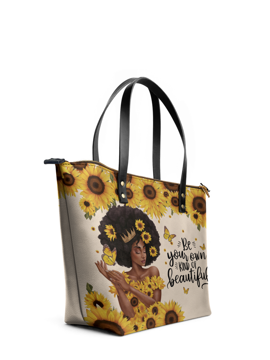 "Zuriya" Leather Tote Bag Matching Set - DD DEAL