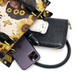 "Zuriya" Small Leather Handbag (Vegan) BTS DEAL
