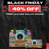 "AfroEssence" Small Leather Handbag Deal