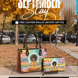"AfroEssence" Small Leather Handbag Deal