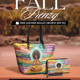 "AfroEssence" Leather Tote Bag Deal