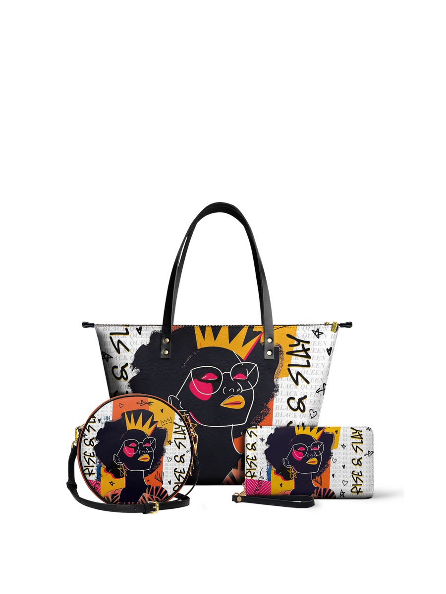 "Aina" Coconut White Leather Tote Bag - DD DEAL