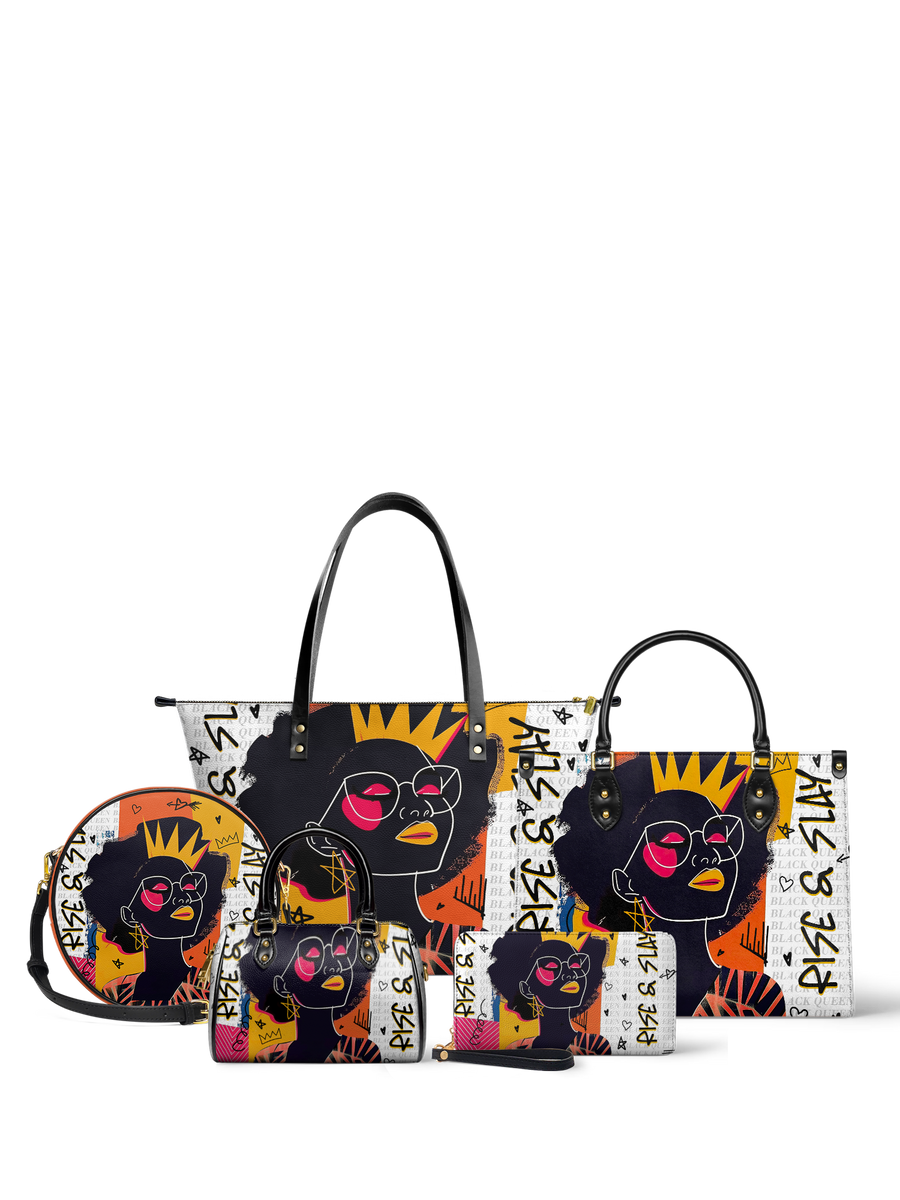"Aina" Coconut White Leather Tote Bag Bundle DD DEAL