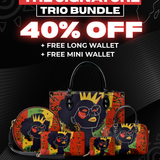 "Aina" Flame Red The Signature Trio Bundle