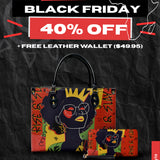 "Aina" Flame Red Leather Handbag Deal