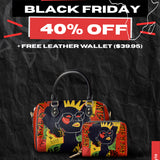 "Aina" Flame Red Mini Satchel Deal