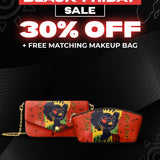 "Aina" Flame Red Pochette Deal