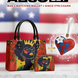 "Aina" Flame Red Small Leather Handbag A250 Deal