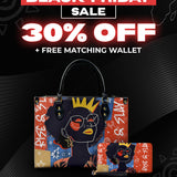 "Aina" Frosted Cherry Leather Handbag Deal