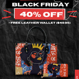 "Aina" Frosted Cherry Leather Handbag Deal
